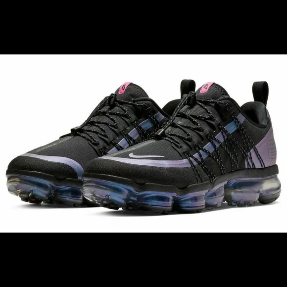 •SOLD• Nike Air Vapormax Run Utility Black Fuchsia - Picture 3 of 7